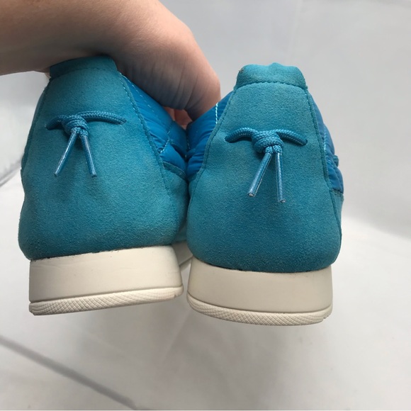 Sperry Moc-Sider Slip-On Sneaker Blue Quilted Size 11 - Picture 5 of 10